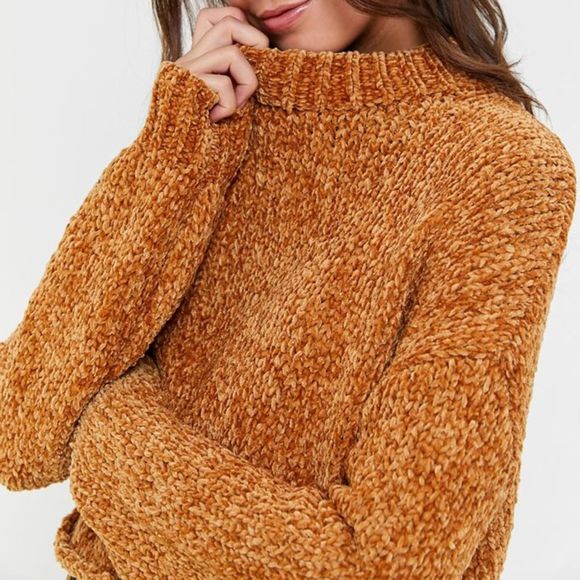 Urban Outfitters Sweaters - Urban Outfitters Milo Chenille Mock Neck Sweater S